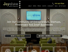 Tablet Screenshot of joynture.com